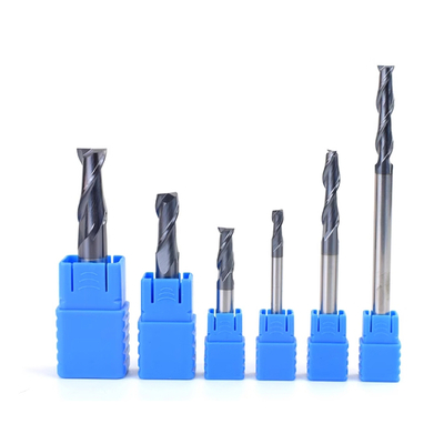 2/4 Flute HRC 45 CNC Tools Carbide Solid Flat/Square End Mill For Steel machining and metalworking hrc45