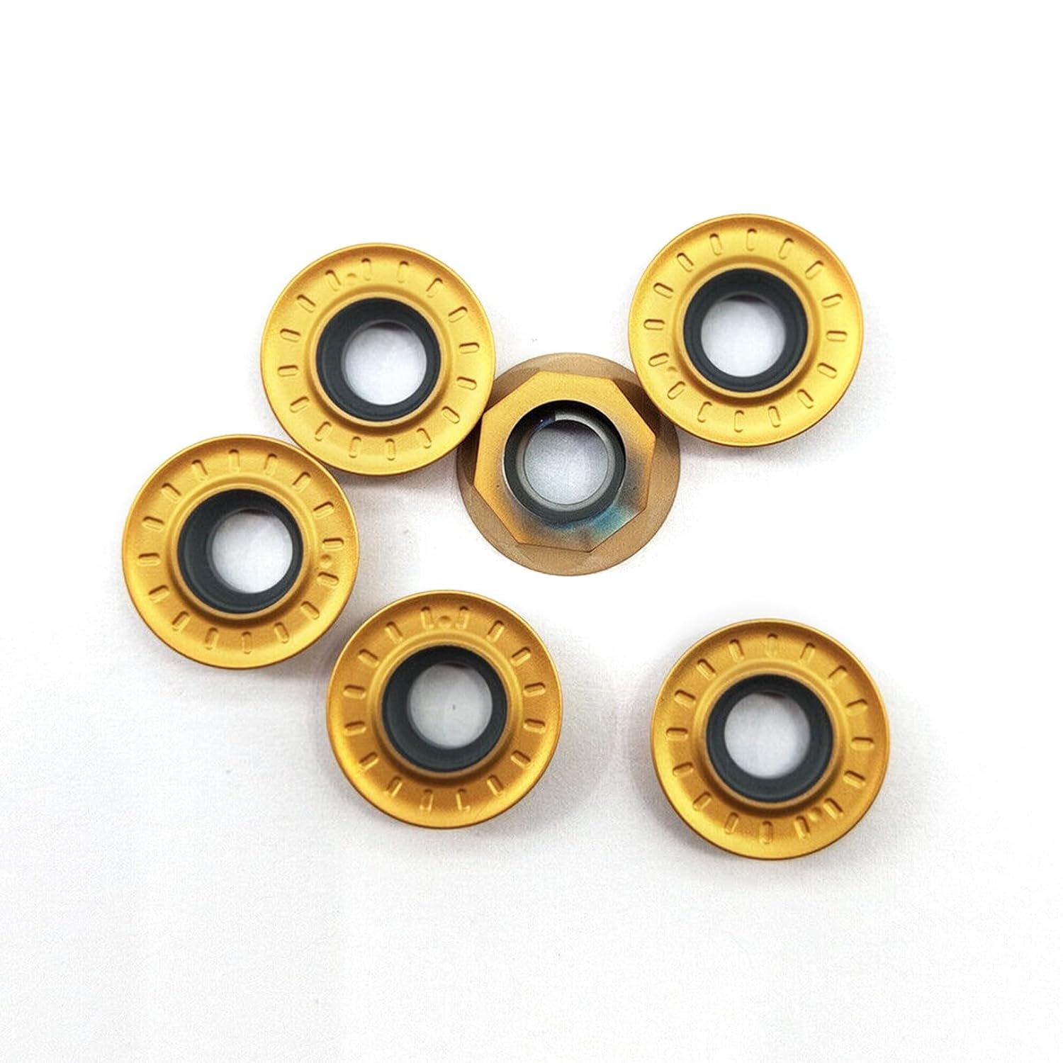 10pcs CVD Coating RPMT1204 RPMT 1204 MOE R6 CNC Milling Machine Indexable Insert Blade Cutter for Semi-Finishing