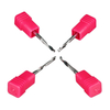 Colorful carbide one flute spiral router bit cnc single flute end mill for aluminum acrylic wood cutter 3mm 4mm 6mm 10mm