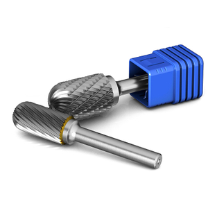 Wholesale Type C Ballnose Cylindrical Single/Double Cut 3-8mm Tungsten Carbide Rotary Burrs