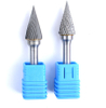 Type M Pointed Cone Shape Single/Double Cut diameter 3-25mm Tungsten Carbide Rotary Burr with Factory price