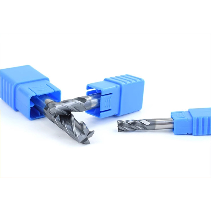 2/4 Flute HRC 45 CNC Tools Carbide Solid Flat/Square End Mill For Steel machining and metalworking hrc45
