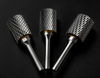 Type A Cylindrical Single/Double Cut 3-8mm Tungsten Carbide Rotary Burrs with Fine Teeth Factory price