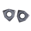 10pcs Milling Inserts WNMU080608 WNMU 080608 0806 Face Milling Cutter Inserts Tungsten Carbide Cutter Milling Tool for Metal