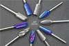 A/C/D/E/F/G/H/L/M/N 6/8/10/12mm 1/8 1/4 5/16 3/8 7/16 Tungsten Carbide Rotary Burr Bur File with Coating