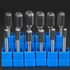 Wholesale Type C Ballnose Cylindrical Single/Double Cut 3-8mm Tungsten Carbide Rotary Burrs