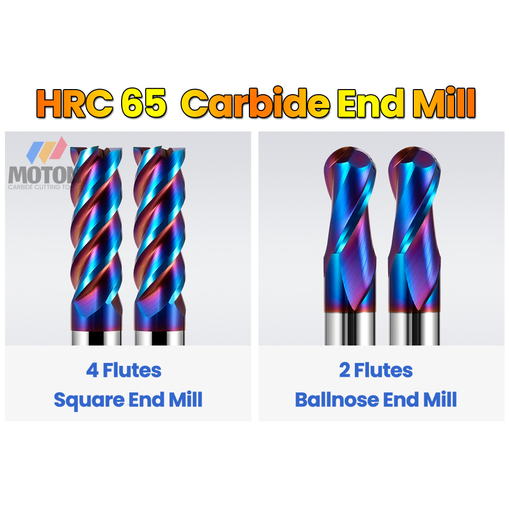hrc65 carbide end mill