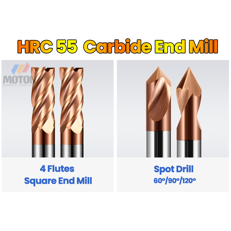 hrc55 carbide end mill