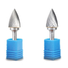 Type G Pointed Tree Shape Single/Double Cut diameter 3-25mm Tungsten Carbide Rotary Burr with Factory price