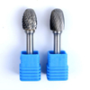 Type E Oval Shape Single/Double Cut diameter 3-25mm Tungsten Carbide Rotary Burr with Factory price
