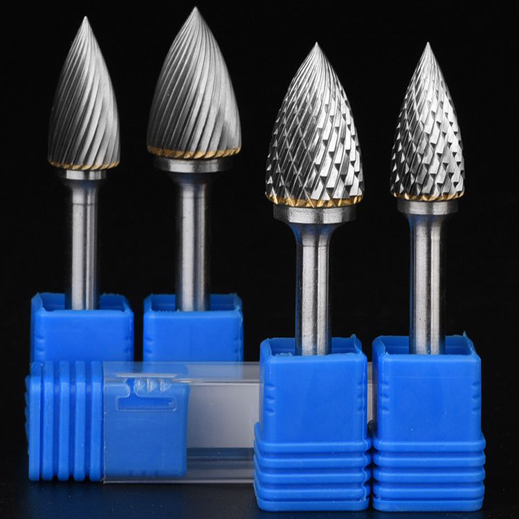 Type G Pointed Tree Shape Single/Double Cut diameter 3-25mm Tungsten Carbide Rotary Burr with Factory price