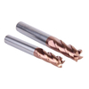 4 Flutes HRC55 Carbide Solid Flat/Square End Mill For Steel machining with Long Tool Life