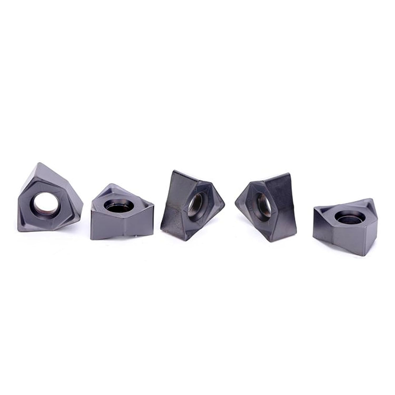 10pcs Milling Inserts WNMU080608 WNMU 080608 0806 Face Milling Cutter Inserts Tungsten Carbide Cutter Milling Tool for Metal