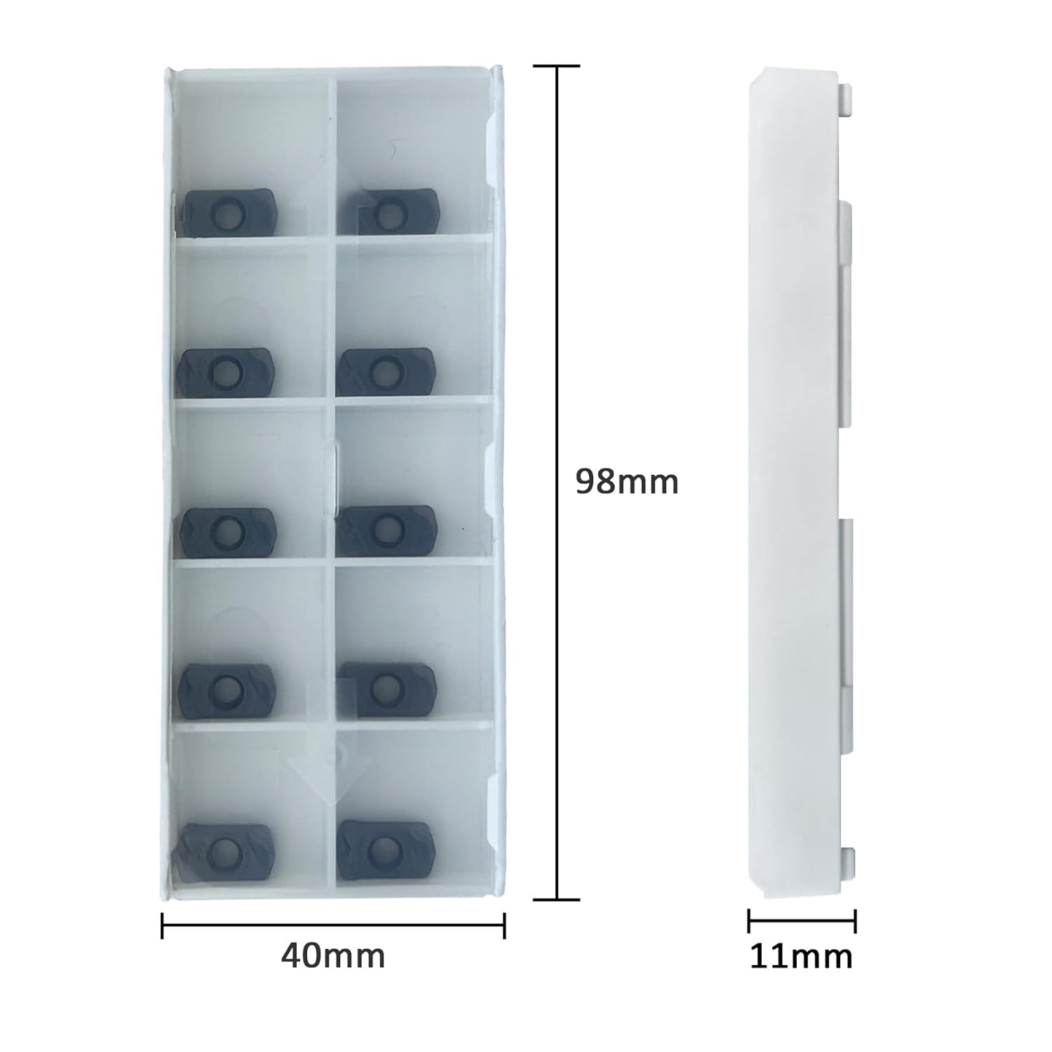 LNMU0303ZER Carbide Milling Inserts with Coated LNMU 0303 ZER LNMU0303 Turning Insert CNC Milling Inserts for Milling Tool