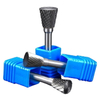 Type N Inverted Cone Shape Single/Double Cut diameter 3-25mm Tungsten Carbide Rotary Burr with Factory price