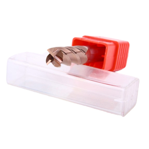 4 Flutes HRC55 Carbide Solid Flat/Square End Mill For Steel machining with Long Tool Life