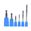 2/4 Flute HRC 45 CNC Tools Carbide Solid Flat/Square End Mill For Steel machining and metalworking hrc45