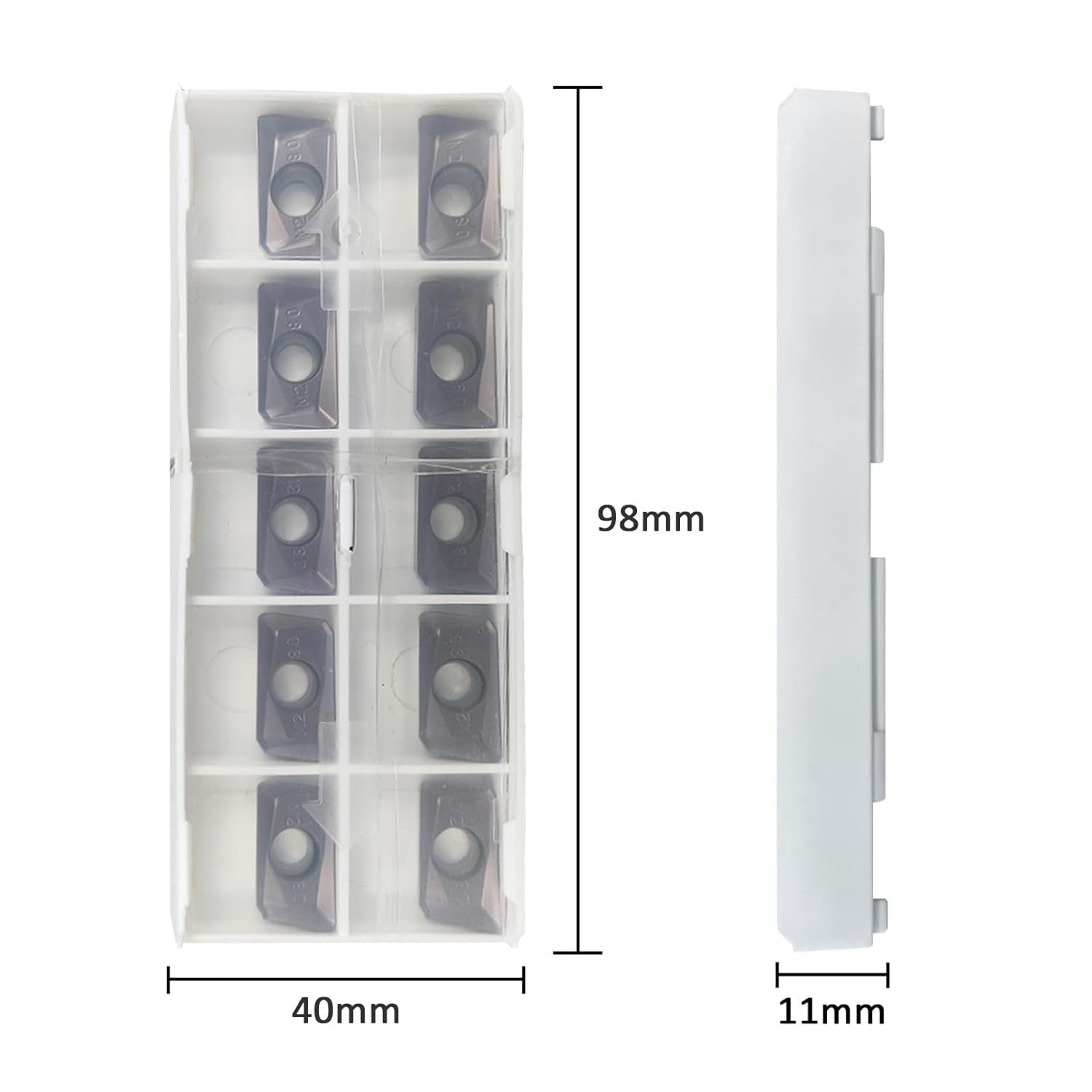 10pcs Carbide Inserts APMT1604 APMT 1604 PDER Milling Inserts Turning Inserts Cutting Tools for Finishing Machining