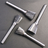 Type N Inverted Cone Shape Single/Double Cut diameter 3-25mm Tungsten Carbide Rotary Burr with Factory price