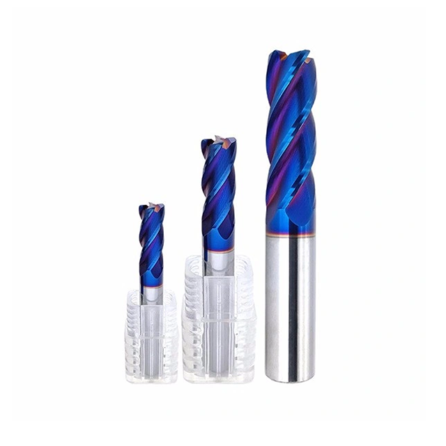 Solid Carbide End Mill 4 Flutes with Corner Radius D8R0.520D860