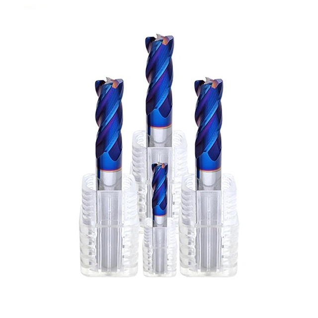 Solid Carbide End Mill 4 Flutes with Corner Radius D8R0.520D860